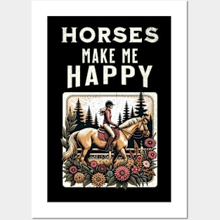 Horse Girl Posters and Art